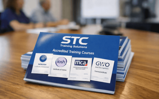 What accreditations do STC courses carry?