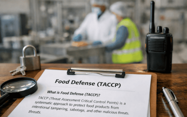 What is Food Defense (TACCP)?